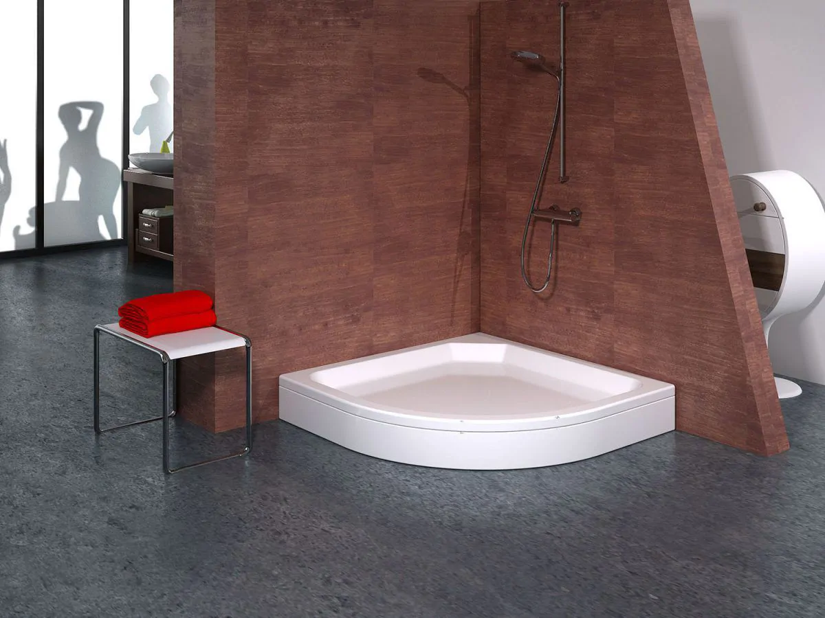 LILYUM OVAL SHOWER TRAY