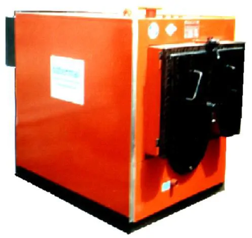 Öztermal Hot Water Boiler, Natural Gas Fueled, Three-Pass