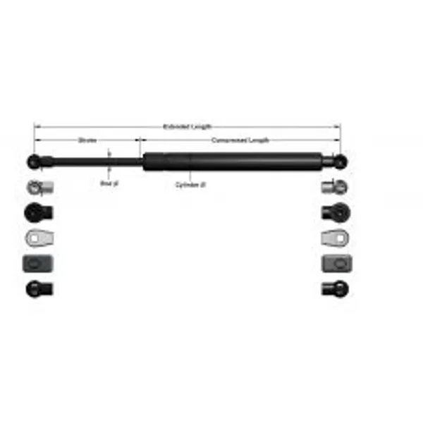85 - 85+ cm arası Gazlı Amortisörler