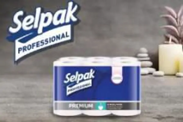 Selpak Profesyonel Pudralı Tuvalet Kağıdı 12 Rulo