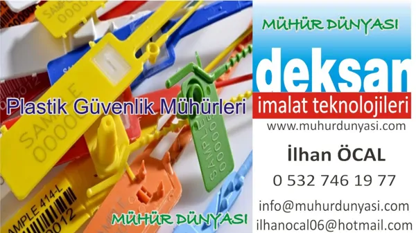 PLASTİK MÜHÜRLER