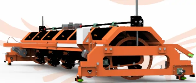 Sludge Turning, Mixing and Drying Equipment (SCM)