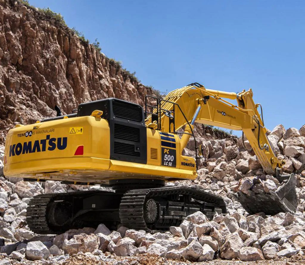 Komatsu spare parts, repair and maintenance.