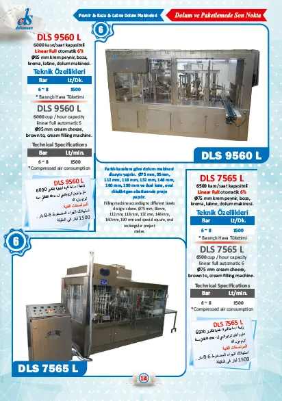 DLS 9560 L & DLS 7565 L