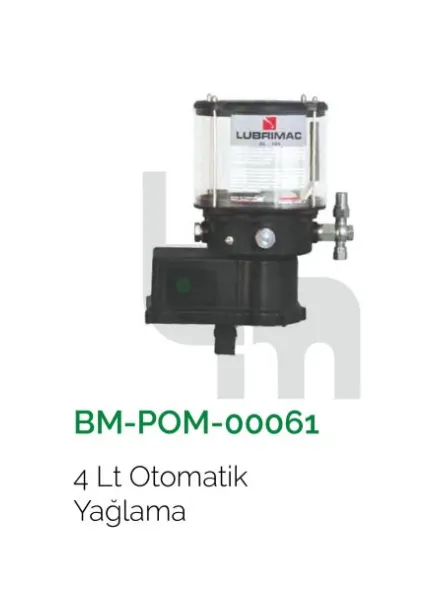 BETON POMPASI / 4 LT OTOMATİK YAĞLAMA
