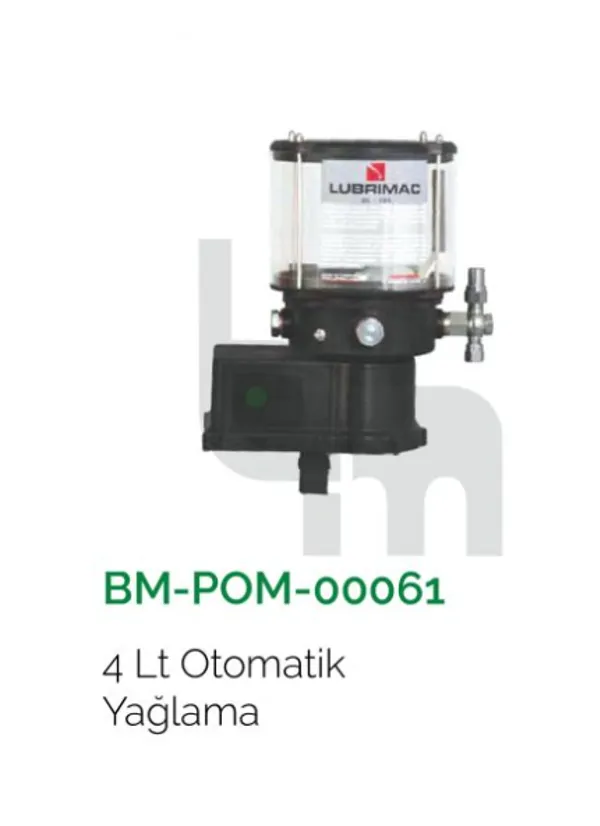 BETON POMPASI / 4 LT OTOMATİK YAĞLAMA