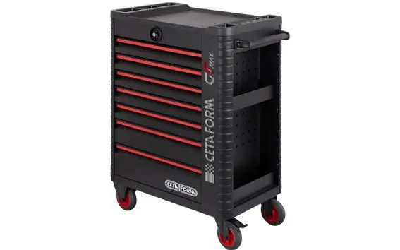 Fully Equipped and Empty High-Quality Tool Carts