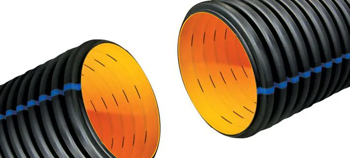 PE Perforated Corrugated Pipe and Fittings