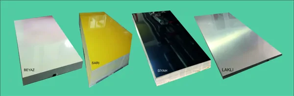 BOYALI ALÜMİNYUM LEVHA