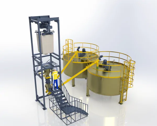 lime milk preparation systems