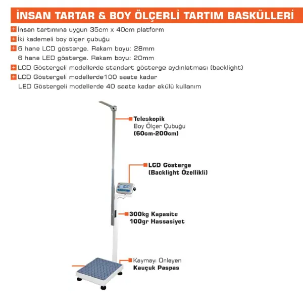 HEIGHT MEASURING SCALE OSTIM