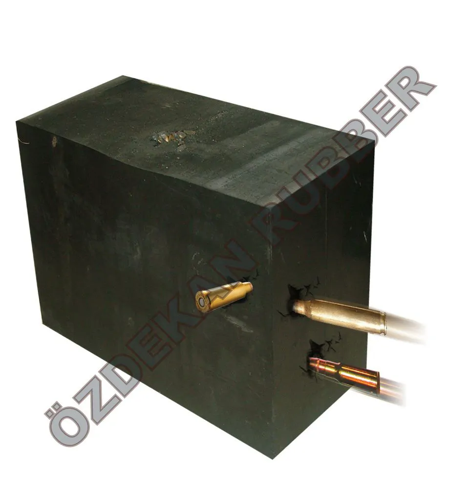 Ballistics Rubber Block
