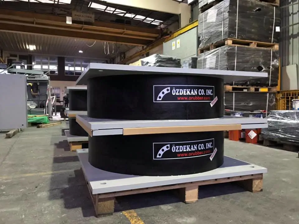Seismic Isolators - Seismic Isolation - HDRB - High Damping Rubber Isolator EN 15129- EN 1337 - DIN 4141 - ASTM D 4014 - BS 5400 - AASTHO M251 - AS 5100-4